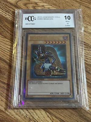 YuGiOh Card TCG - Dark Magician - LC01-EN005 - BCCG 10 - Legendary Collection-image