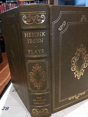 Franklin Library: HENRIK IBSEN: A DOLL'S HOUSE: HEDDA GABLER-image
