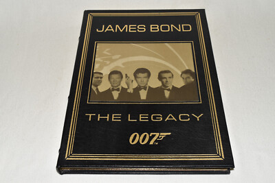 Easton Press JAMES BOND LEGACY 007 Cork Scivally OVERSIZED 2002 1ST LEATHER FINE-image