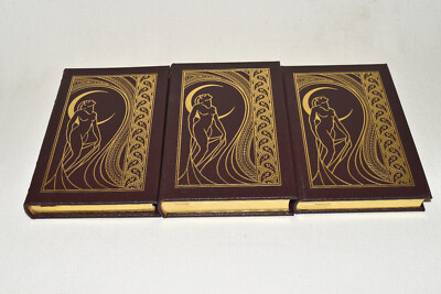 Easton Press 3V KAMA SUTRA PERFUMED GARDEN ANANGA-RANGA 2002 1ST ED LEATHER FINE-image
