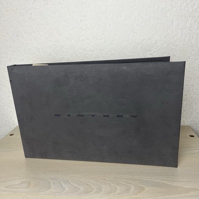 Cadillac Sixteen Concept 2003 Leather Bound Media Press Kit VIP Book Image CD-image