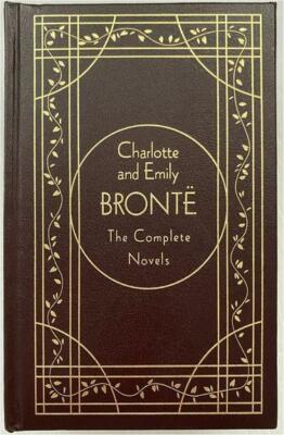 CHARLOTTE & EMILY BRONTE ~ COMPLETE NOVELS ~ LEATHER BOUND ~ GIFT EDITION-image