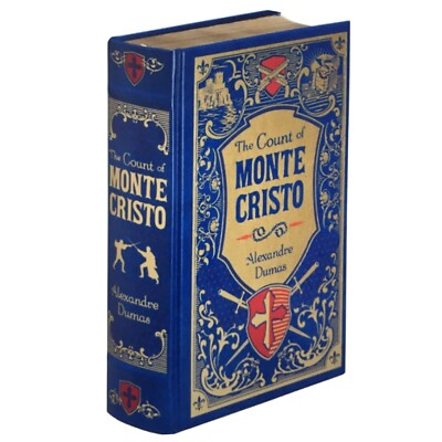 ❤️THE COUNT of MONTE CRISTO by A. Dumas Leather Bound Collectible/Sealed  NEW-image