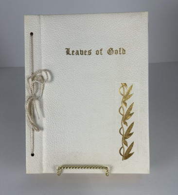 Leaves of Gold An Anthology of Prayers Memorial Phrases Inspirational Verse 1948-image