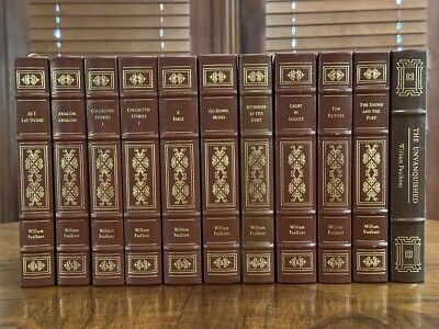 Easton Press WILLIAM FAULKNER COLLECTION - Out of Print - 11 volumes (complete)-image