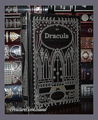 New Dracula Horror Classics Bram Stoker  Leather Bound Collectible Gift-image