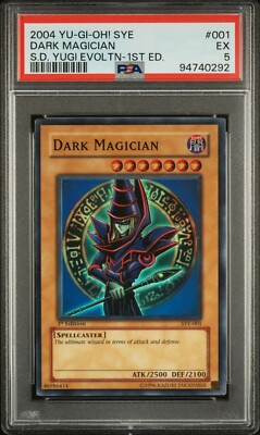 Yu-Gi-Oh! TCG Dark Magician Yugi Evolution SYE-001 1st Edition Super Rare-image