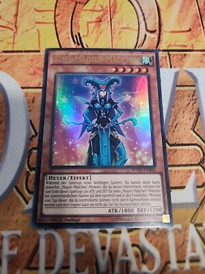 Yugioh GERMAN Kiwi Magician Girl MVP1-EN016 Ultra Rare 1st Ed NM-image