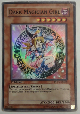 Yu-Gi-Oh! Dark Magician Girl Duelist Pack: Yugi Moto DPYG-EN008 1st Edition HP-image