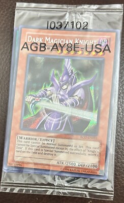 YuGiOh ROD-EN PROMO CARDS DARK MAGICIAN KNIGHT, KNIGHT'S TITLE, SAGE'S STONE NM-image