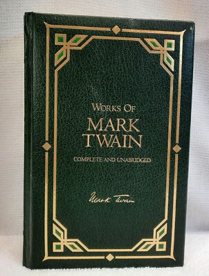 Works of Mark Twain - Complete And Unabridged - HC/Leather - Chatham River Press-image
