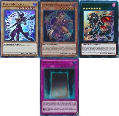 Yugioh Dark Magician Budget Deck - Apprentice illusion - Timaeus - 55 Cards NM-image