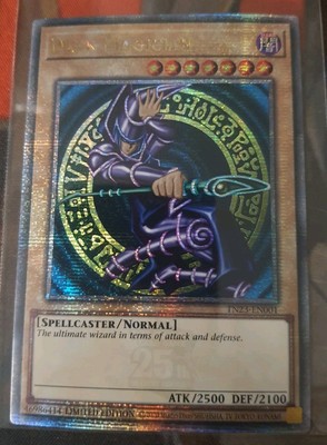 DARK MAGICIAN 25th Anniversary TN23-EN001 QUARTER CENTURY RARE YUGIOH TCG-image