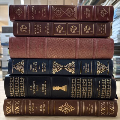 Lot 6 Franklin Library Pulitzer Prize Winners Series Limited Editions Leather HC-image