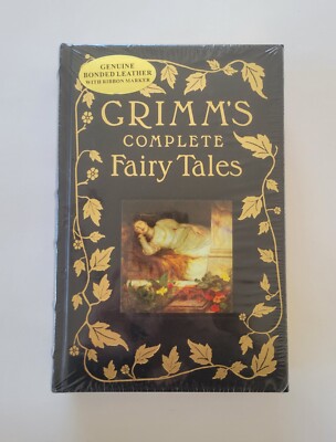 GRIMM'S COMPLETE FAIRY TALES by BROTHERS GRIMM Bonded leather with ribbon marker-image