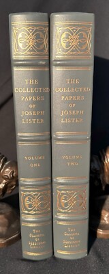 The Collected Papers of Joseph Lister Vol I & II - Special Edition HC - Medicine-image