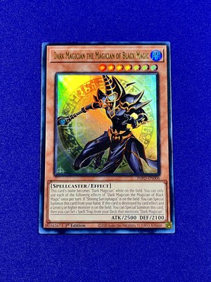 Dark Magician the Magician of Black Magic (Ultra Rare) INFO-EN006 1st Ed NM-image