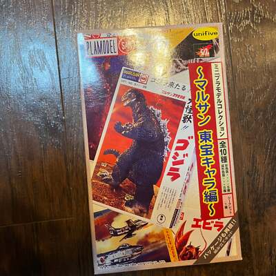 Godzilla Kaiju 4” Plastic Model Kit Figure (Unifive Plamodel San Toho)-image
