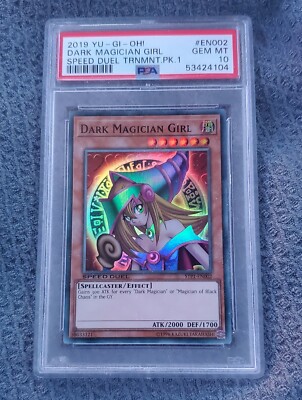 *PSA 10* DARK MAGICIAN GIRL Yu-Gi-Oh! Speed Duel 2019 TRNMT.PK.1 *GEM MT*-image