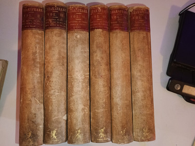The Plays Of Shakespeare Collection (Printed 1807 MDCCCVII In LONDON Incomplete -image