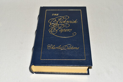 Easton Press PICKWICK PAPERS CLUB Charles Dickens LEATHER 1964 1ST FAMOUS EDITIN-image