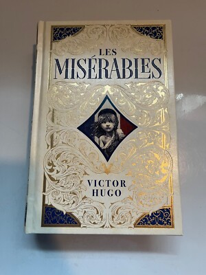 LES MISERABLES Victor Hugo Deluxe Leather Bound Collectible edition New-image