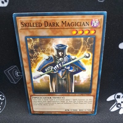 Skilled Dark Magician LEDD-ENA06 1st Edition NM Near Mint Yu-Gi-Oh! Card-image