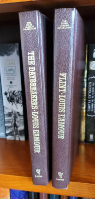 The LOUIS L'AMOUR Collection - Leatherette Hardcover Books - Pick your titles..-image