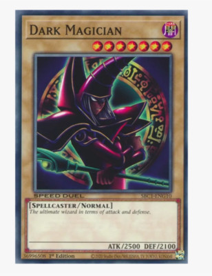 x3 Dark Magician (G) SBC1-ENG10 Common YuGiOh-image