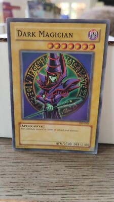 DARK MAGICIAN Yu-Gi-Oh SYE 001 Foil Holo Vintage Trading Card TCG-image