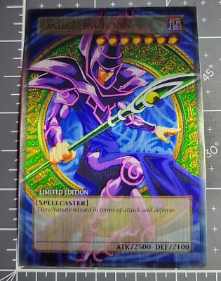  Dark Magician (Alternate Art) Ultra Rare  YuGiOh Card aluminum sticker -image