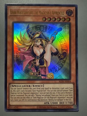 YUGIOH DARK MAGICIAN GIRL THE MAGICIAN'S APPRENTICE ASIA ENGLISH ALIN ULTRA RARE-image