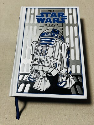 Star Wars Trilogy - Hardcover Book - Leather Bound - R2D2 - With Unopened Poster-image