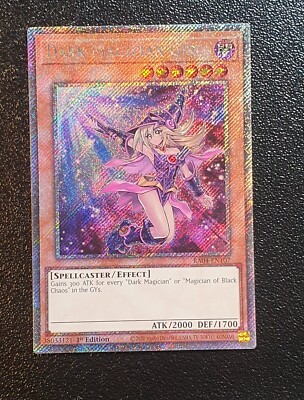 Yugioh RA04-EN107 Dark Magician Girl (7th artwork) Platinum Secret Rare 1st MINT-image