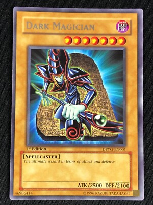 YUGIOH DARK MAGICIAN DPYG-EN001 1ST RARE NM-image