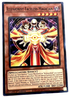YuGiOh! - Illusionist Faceless Magician - Common-image