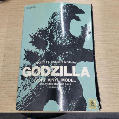 Kaiyodo Godzilla Soft Vinyl Kit 1991 Mosgoji Prototype ion Yuji Sakai Unopened-image