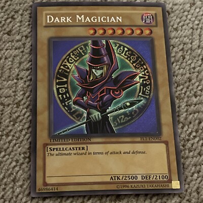 Yugioh Dark Magician Secret Rare FL1-EN002 NM-image
