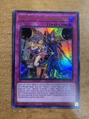 🔥 Yugioh LDS3-EN099 Magicians’ Combination STANDARD Ultra Rare 1ST EDITION-image