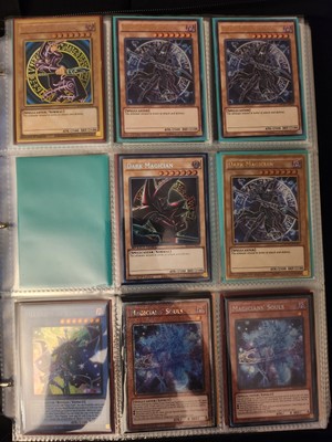 Yugioh Collection Binder / 232 cards / dark magician girl & dark magician -image