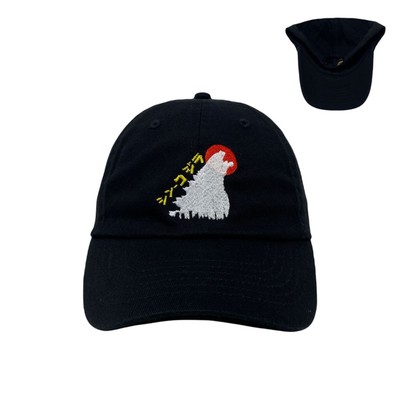 Godzilla Yellow Dad Hat-image