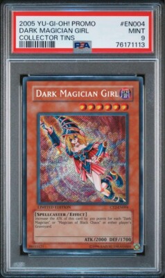 Yu-Gi-Oh PSA9 Black Magician Girl English Version CT2-EN004 990kv4xl-image