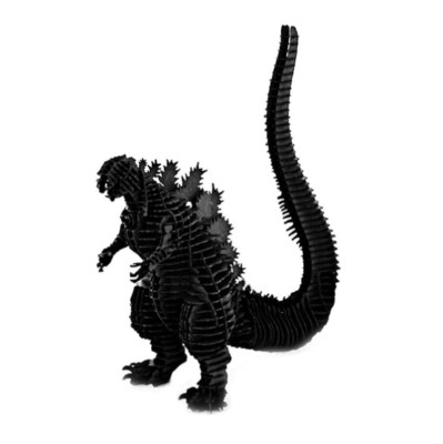 Tiny Shin Godzilla SHIN GODZILLA 129_Black Assembly Kit TOHO Godzilla Store JPN-image