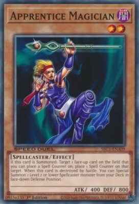 Yugioh! Apprentice Magician - SBC1-ENA09 - Common - 1st Edition Near Mint, Engli-image