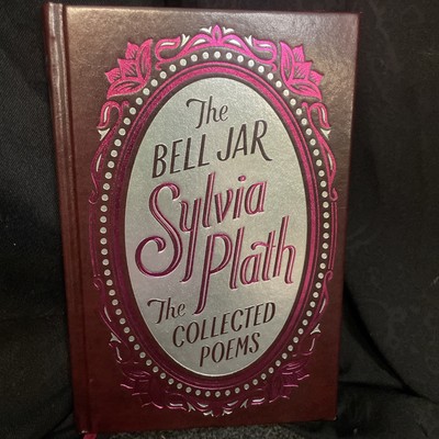 LIKE NEW The Bell Jar The Collected Poems Sylvia Plath Bonded Leather Edition-image