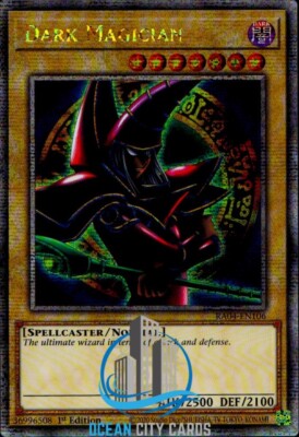 Yugioh Dark Magician Arcana  Quarter Century Secret Rare RA04-EN106 1st Ed-image
