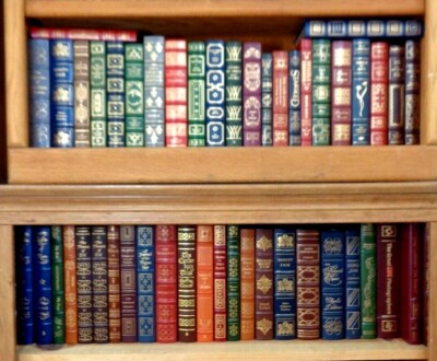 Easton Press Fine Book Coffee Table Wilde Steinbeck Emerson Praine Moto Photos-image