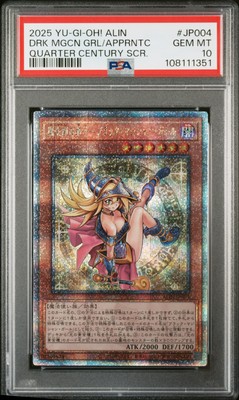 2025 #JP004 DARK MAGICIAN GIRL THE MAGICIAN'S APPRENTICE PSA 10-image