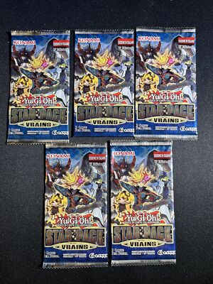 Yu-Gi-Oh Lot Packets In Italian Star Pack Vrains 1Ed Ita-image