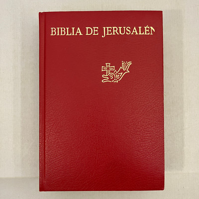 Nueva Biblia de Jerusalen SPANISH Edition Holy Bible HC 1975 Desclee de Brouwer-image